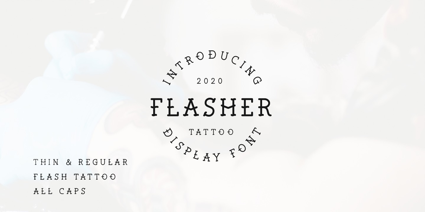 Font Flasher